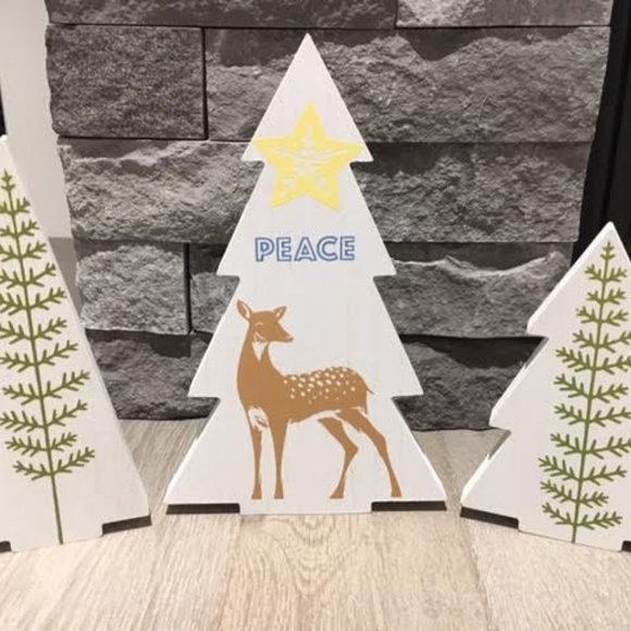 Christmas Tree Trio Cutouts - Picture 1 of 1